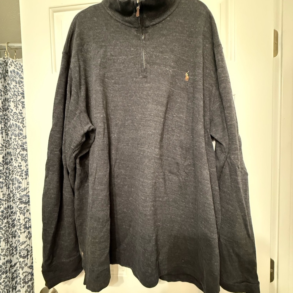 Ralph Lauren  Estate Rib Half-Zip Pullover Zip-Up Sweater